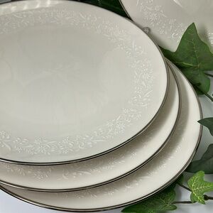 Vintage Noritake Ivory China Salad plate Set of 4